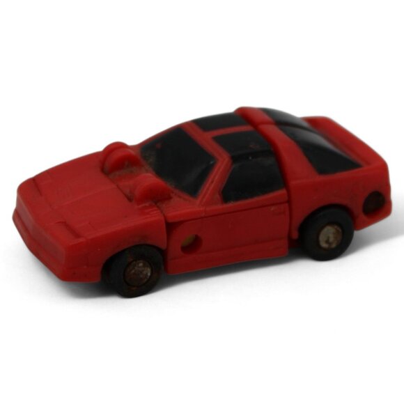 Transformers G1 Micromasters Roadhandler Figure - Vintage 1989 Red/Yellow Conver - Picture 2 of 10